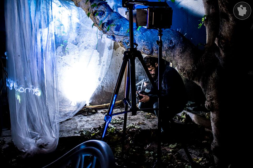 Set de rodaje bosque serotoninafilms